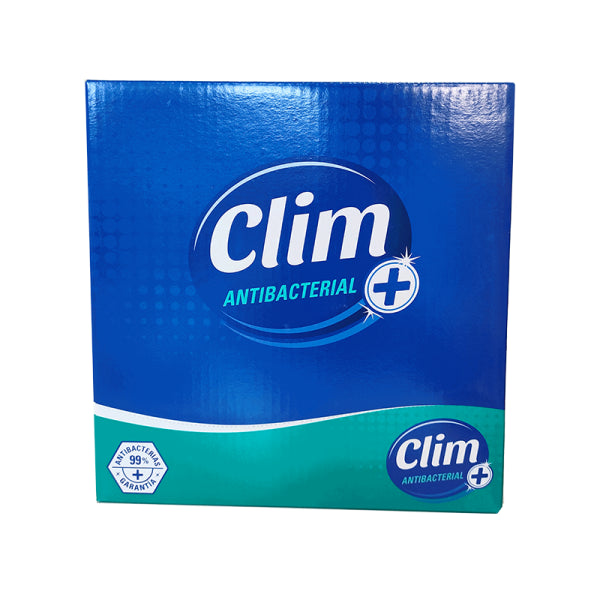 Chiffon multi-usages 100 % microfibre Clim antibactérien - Boîte de 8 unités Vetonek