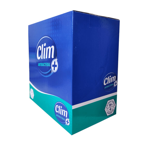 Chiffon multi-usages 100 % microfibre Clim antibactérien - Boîte de 8 unités Vetonek