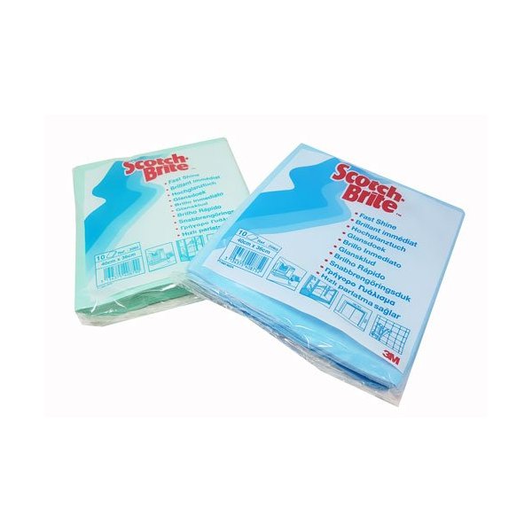 Bayeta de microfibra Scotch-Brite™ 36x40 cm - Pack 10 unidades Vetonek