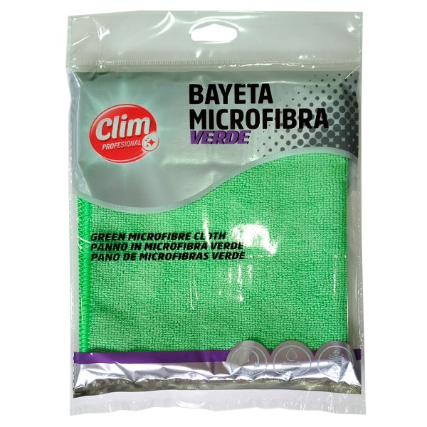 Chiffons en microfibre verts XL 35x40 cm - Lot de 12 Vetonek