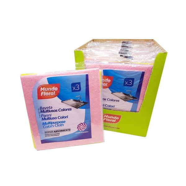 Chiffons multi-usages super absorbants - Paquet de 45 Vetonek