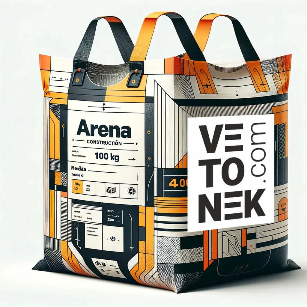 big bag de arena construccion con transporte a obra