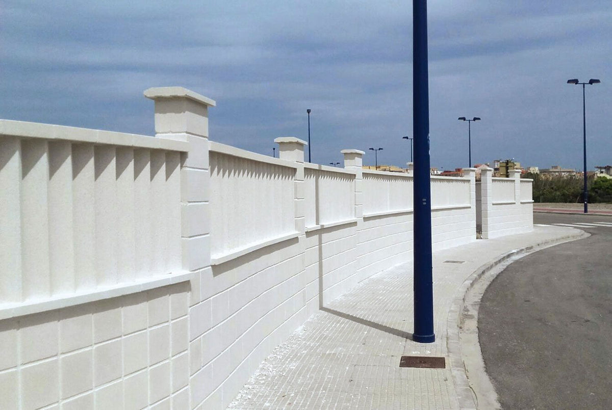 Detalle del Bloque Briñas colocado