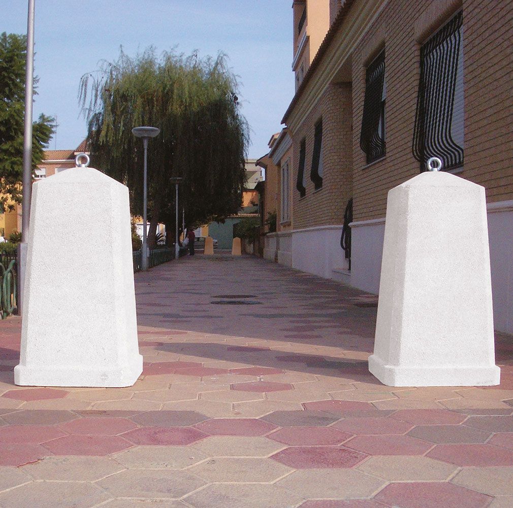 Detalle del Bolardo Gallinero
