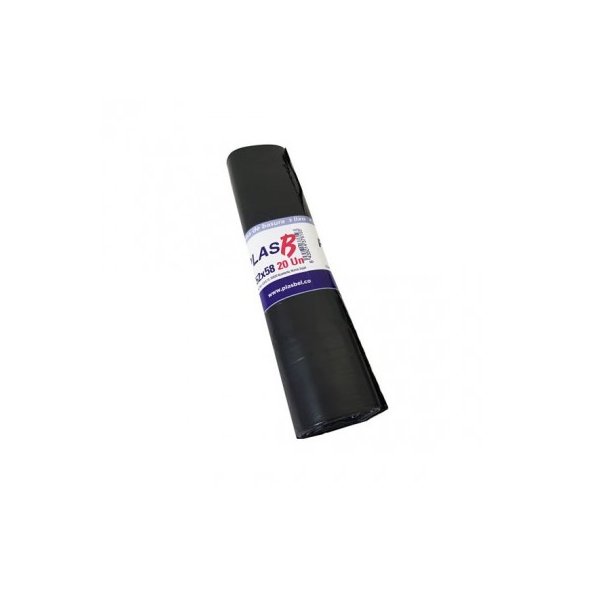 Plasbel bolsas de basura doméstica antigoteo 25L - Rollo 20 uds Vetonek