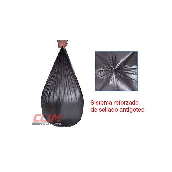 Bolsas de Basura Doméstica Antigoteo 30L - Rollo 25 Uds Vetonek