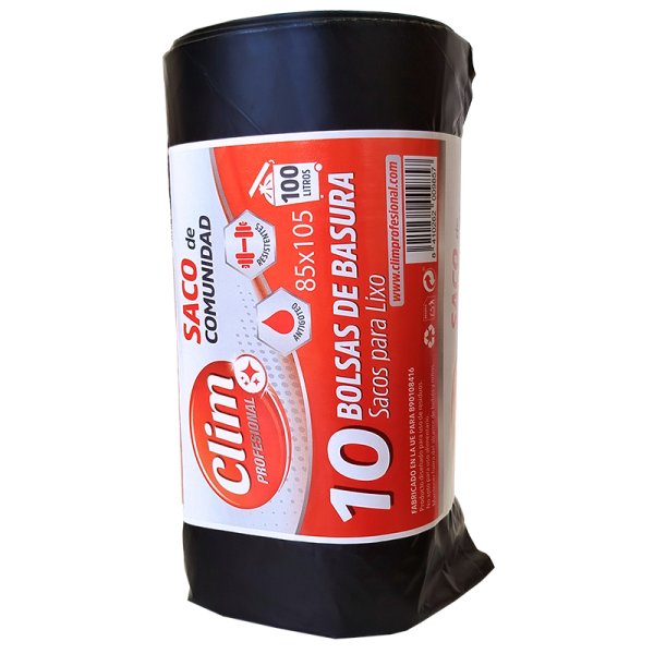 Bolsas de Basura Comunidad 100L - Rollo de 10 Unidades Vetonek