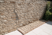 Bordillos de hormigon para jardin imitacion Piedra - Vetonek