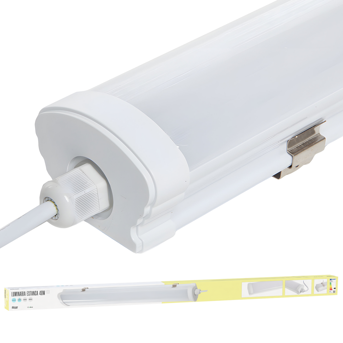 Equipo Estanco LED 40W 3.600Lm 6000ºK 120cm IP65 — Vetonek