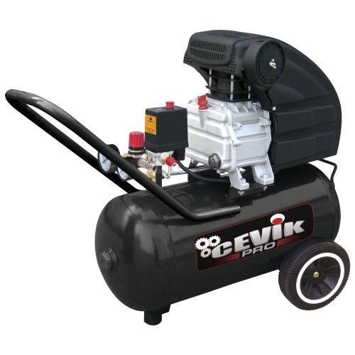 Compresor de 50 L y 2,5 HP Cevik Pro - Vetonek