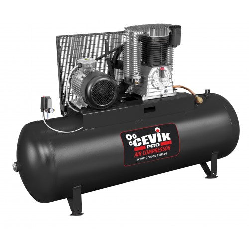Compresor trifasico 500 L y 10 HP Cevik Pro - Vetonek