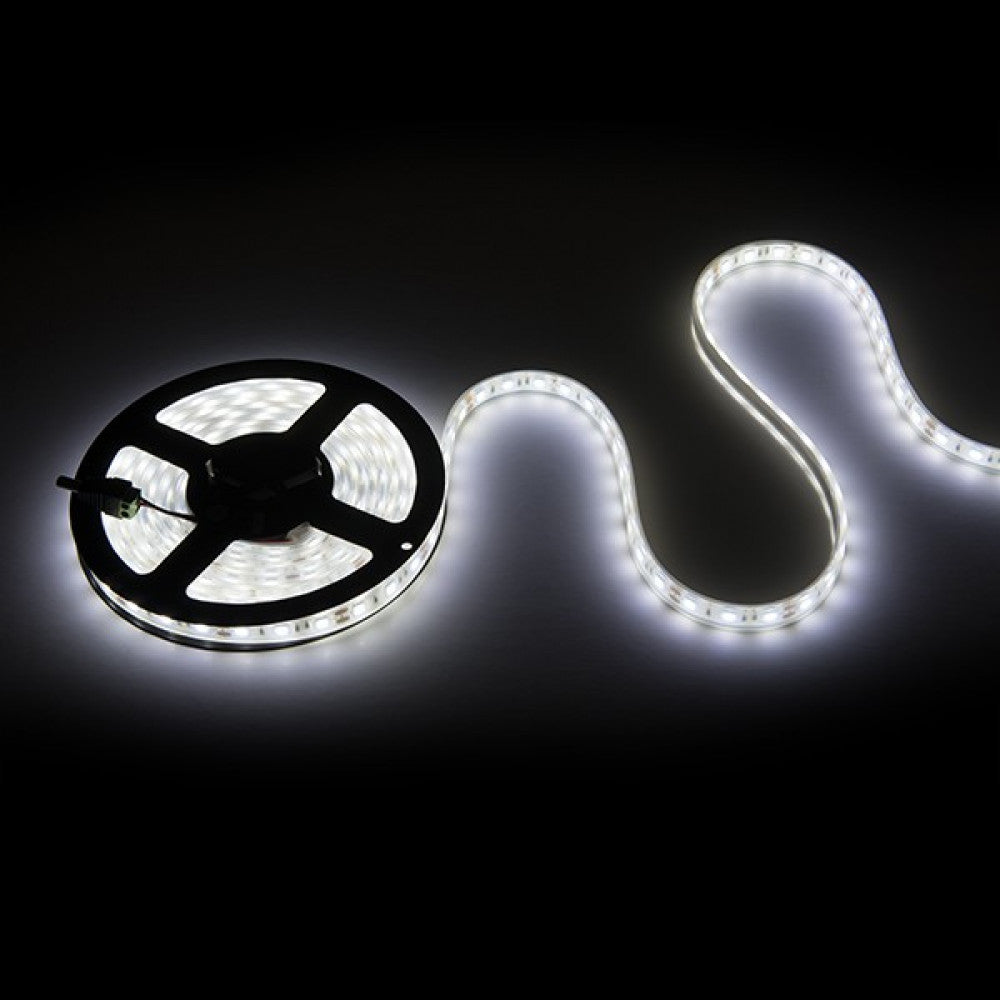 Tira de 60 LED 72W 4 000Lm CRI85 6000ºK SMD5050 12VDC IP68 Sumergible x5M 40 000H — Vetonek