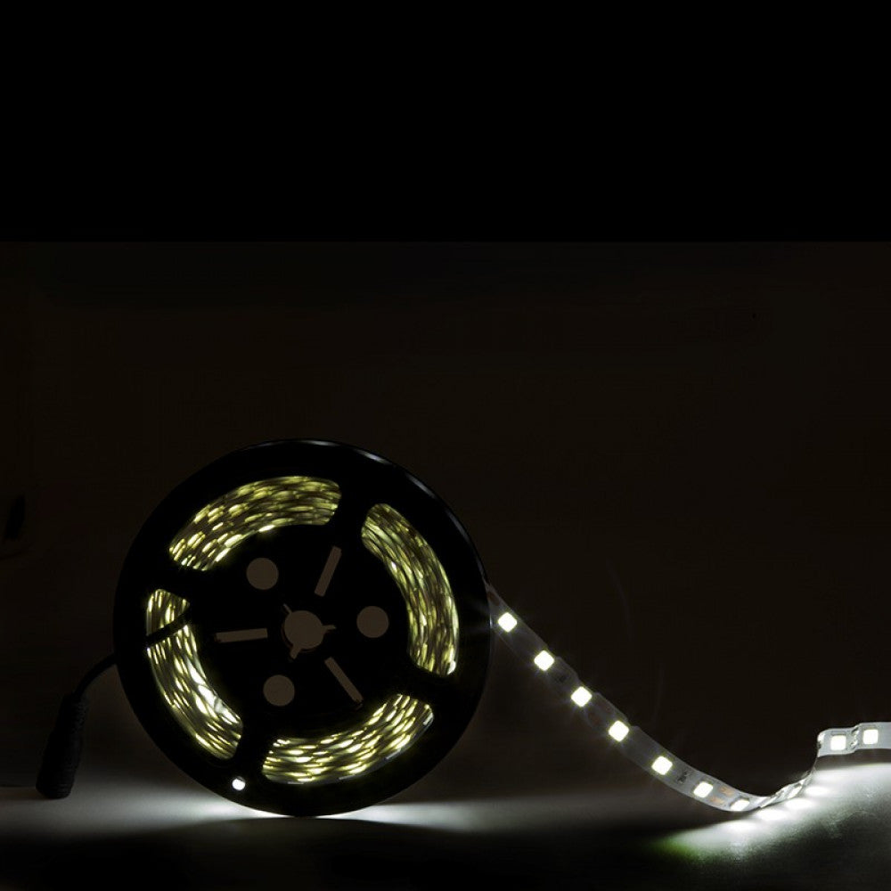 Tira de 60 LEDs/M 100W 6.900Lm CRI85 6000ºK SMD5054 12VDC IP20 x5M-Blanco Frío — Vetonek