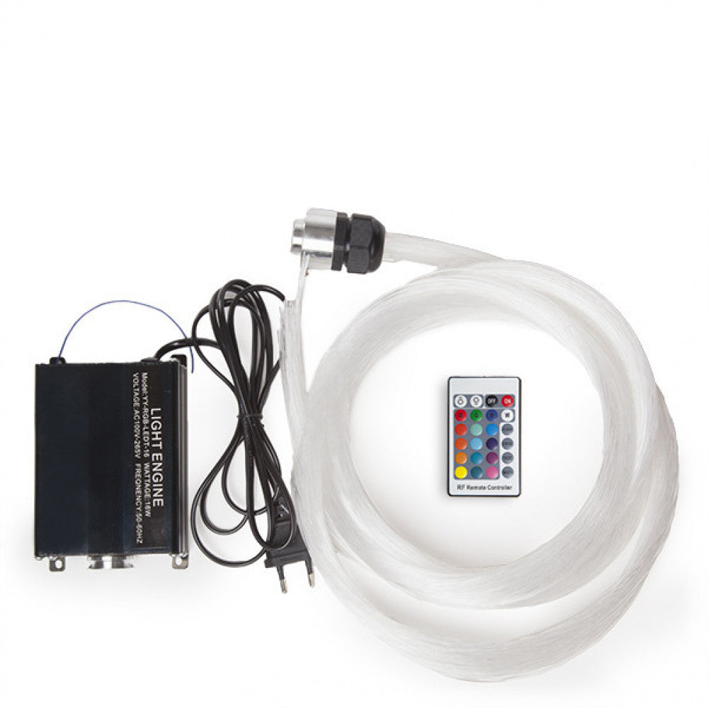 Maquina 16W Luz Fibra Óptica 150 Hilos 16W LED RGB — Vetonek