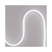 Neón LED flexible circular Vetonek — detalle de flexibilidad para rotulación