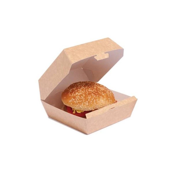 Caja de hamburguesa Kraft grande - Pack 50 uds Vetonek