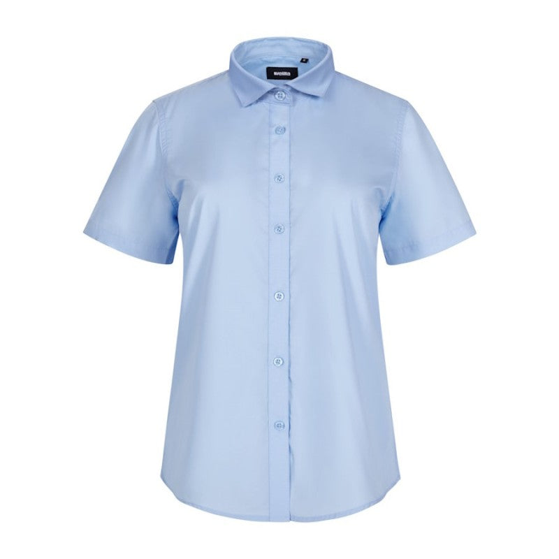 Camisa de popelín de manga corta para mujer Velilla 405010 - Vetonek