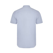 Camisa stretch de cuello tirilla y manga corta para hombre Velilla 405012S - Vetonek