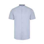 Camisa cuello mao manga corta blanca Velilla 405012S - Vetonek