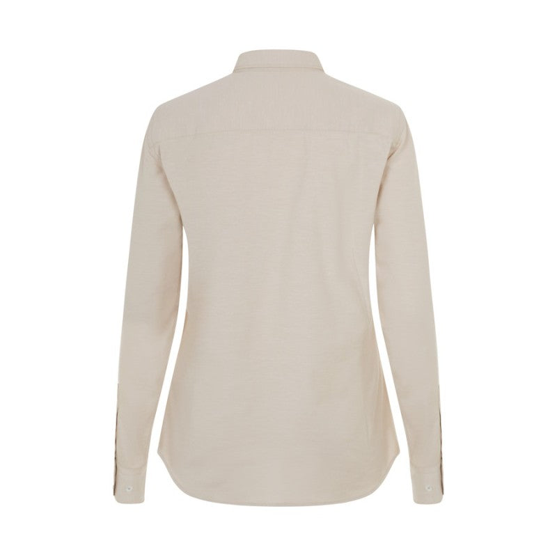 Camisa Oxford stretch de manga larga para mujer Velilla 405005S - Vetonek