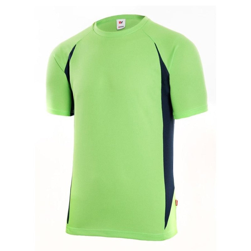 Camiseta técnica bicolor Velilla 105501 combinación gris - Vetonek