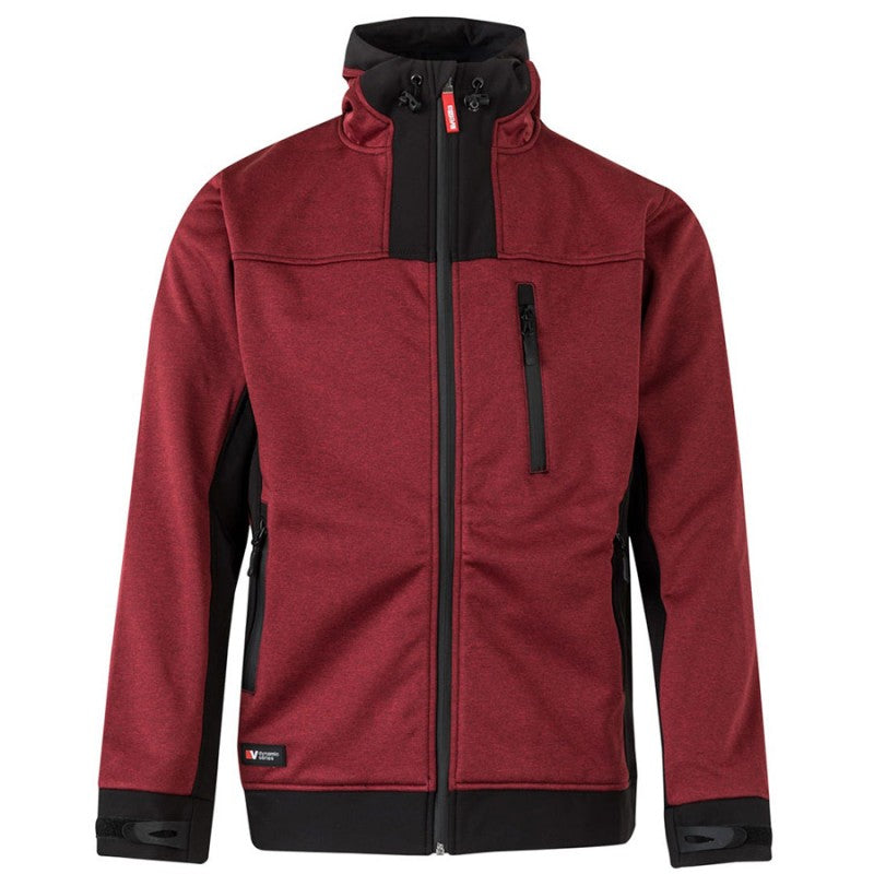 Detalle del puño ajustable de la cazadora soft shell Velilla 206007 - Vetonek