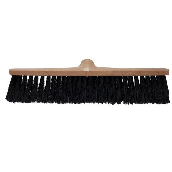 Cepillo barrendero duro de 50 cm con mango de madera Vetonek