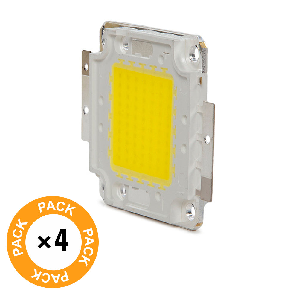 Pack 4 LEDs High Power 50W 5000Lm 6000ºK COB30 — Vetonek (2)
