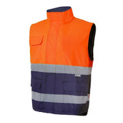 Chaleco acolchado bicolor de alta visibilidad Velilla 305902 - Vetonek