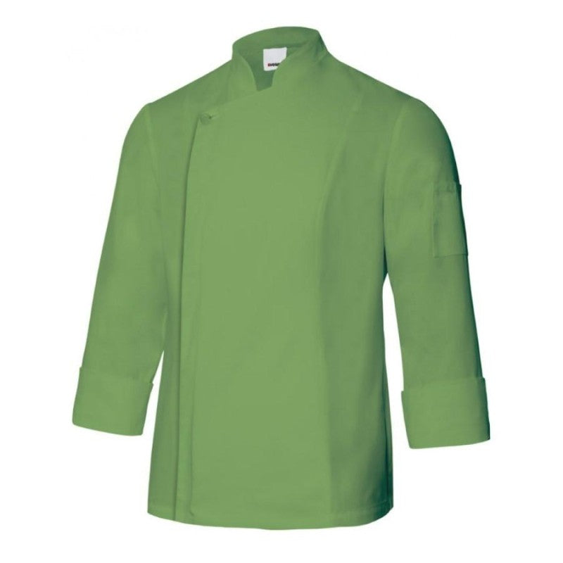 Chaqueta de cocina de manga larga con cremallera oculta - Vetonek