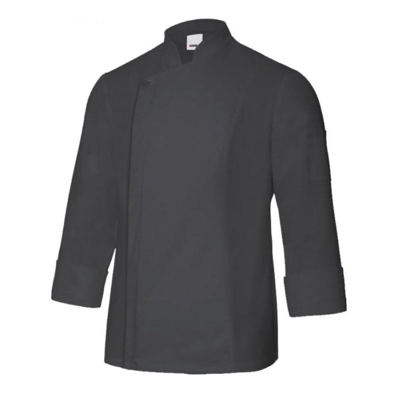 Chaquetilla de cocina con cremallera oculta en color Velilla 405202TC - Vetonek