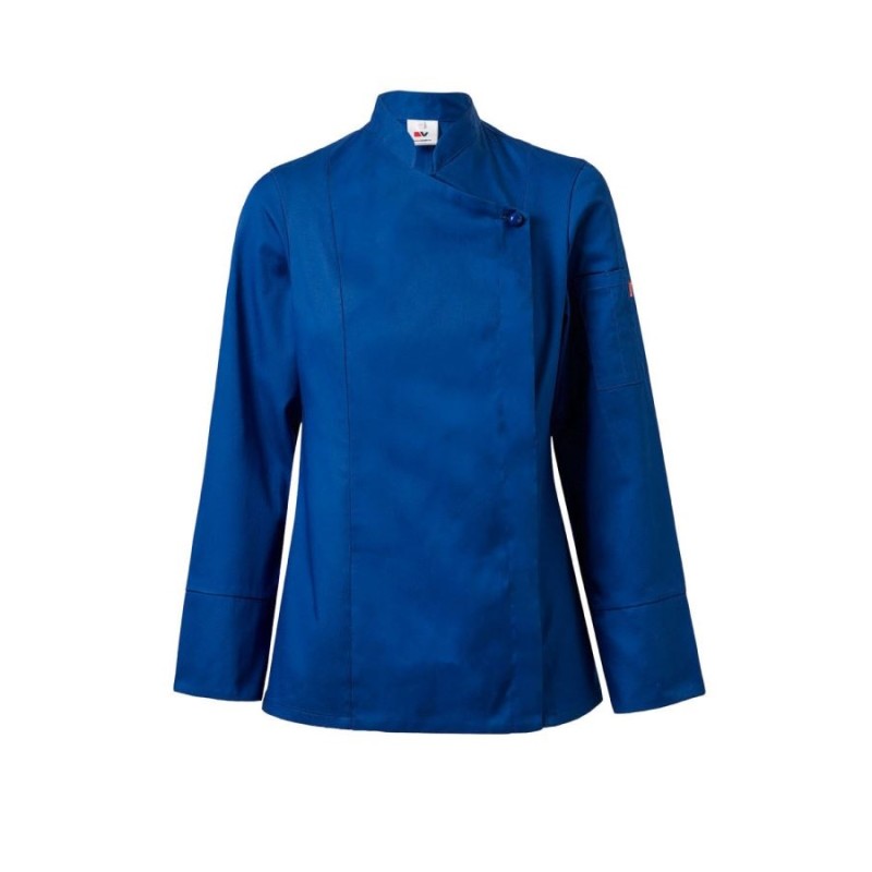 Chaquetilla de cocina de mujer blanca Velilla 405203TC - Vetonek