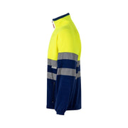 Chaqueta polar bicolor Velilla 183 con naranja flúor - Vetonek