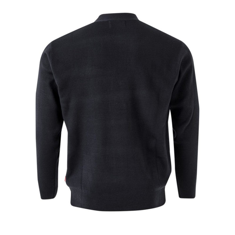 Chaqueta de punto fino Velilla 103C vista de espalda - Vetonek