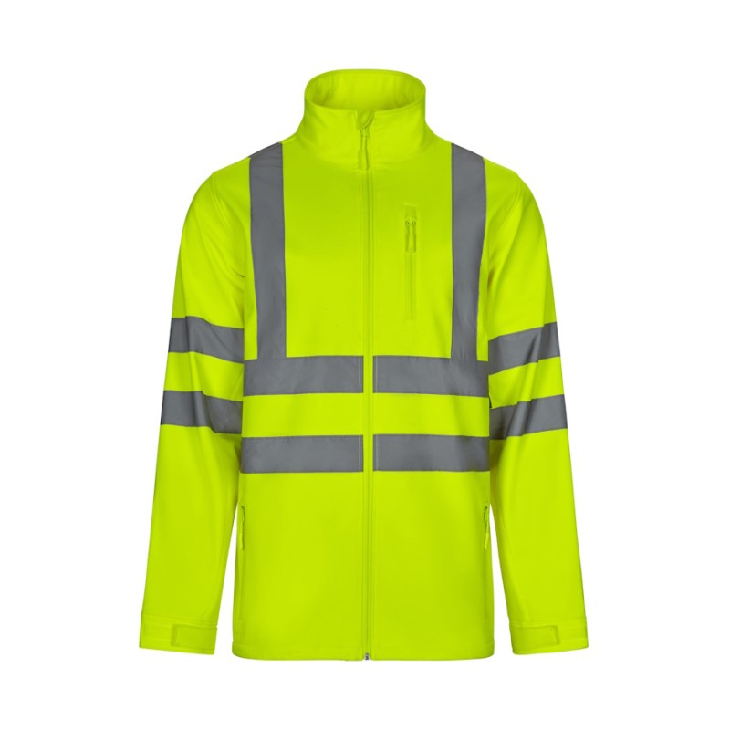 Cazadora soft shell de alta visibilidad clase 3 Velilla 306005 - Vetonek