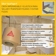 Sika® SealTape F - Sellado elástico de platos de ducha etc. - Vetonek