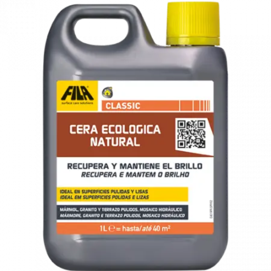 Cera Ecológica Natural Fila CLASSIC - Brillo y Protección para Pavimentos – 250619, 250620, Acabado – Descubre CLASSIC, la cera ecológica natural para tus pavimen