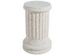 Columna Pinillos peana de hormigón blanco