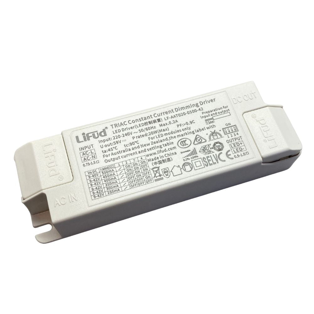 Driver Lifud Dimable Leading/ Trailing edge IP20 — Vetonek (2)
