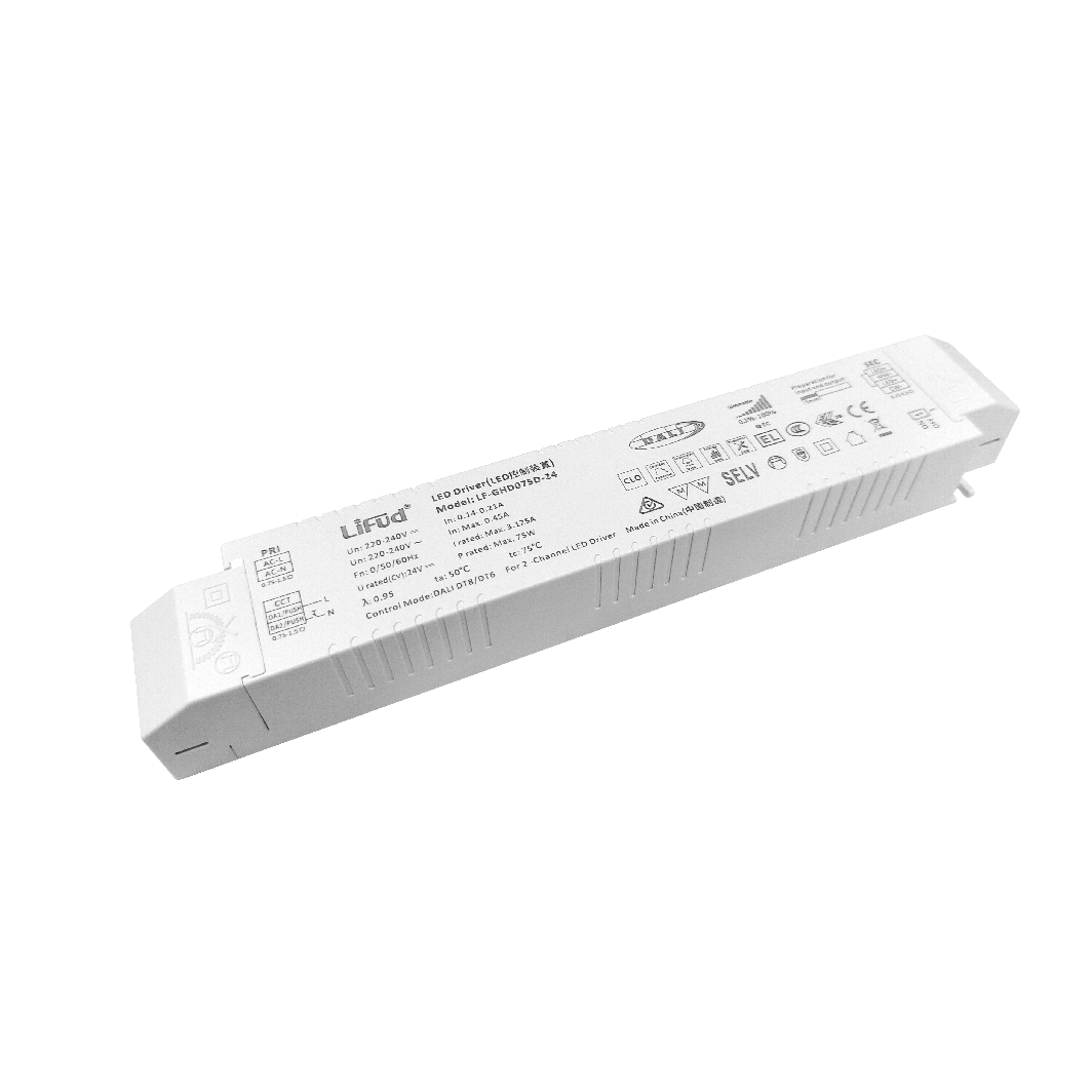 Driver Lifud Salida: 24V Dimable DALI/PUSH IP20 — Vetonek (2)