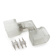 Conector L Neon Flex 80 — Vetonek