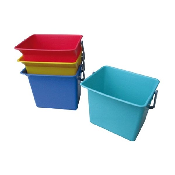 Cubeta de 6 litros con código de colores HACCP Vetonek