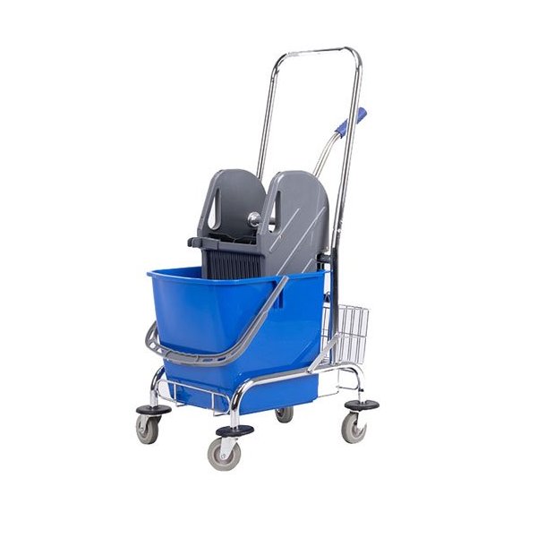 Seau professionnel classique de 25 litres avec roues et presse Vetonek