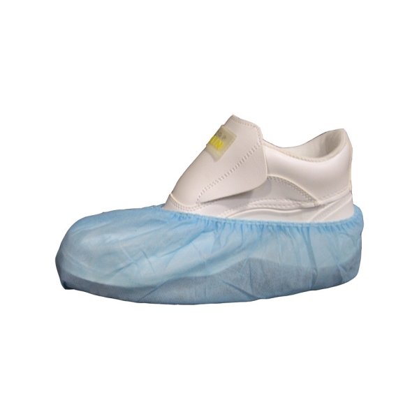 Surchaussures jetables bleues en polypropylène - Pack de 1000 unités Vetonek