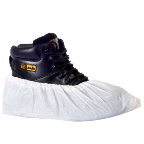 Couvre-chaussures jetables blancs - 1000 unités en polyéthylène Vetonek