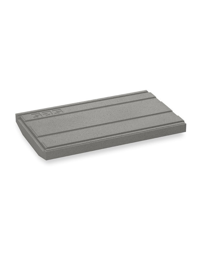 Cubremuros Cinca de hormigón, remate achaflanado de 49,2 cm para coronar muros - Vetonek