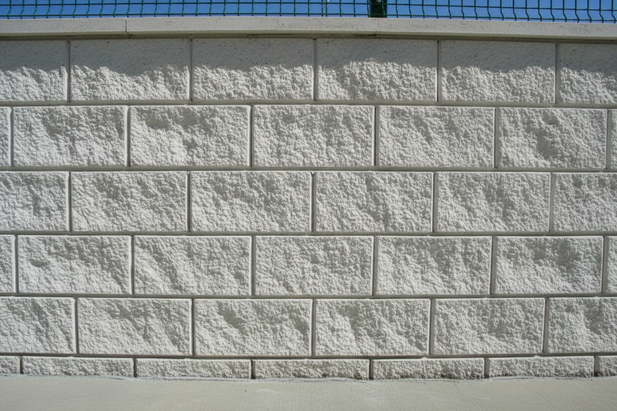 Couvre-mur en Béton Blanc