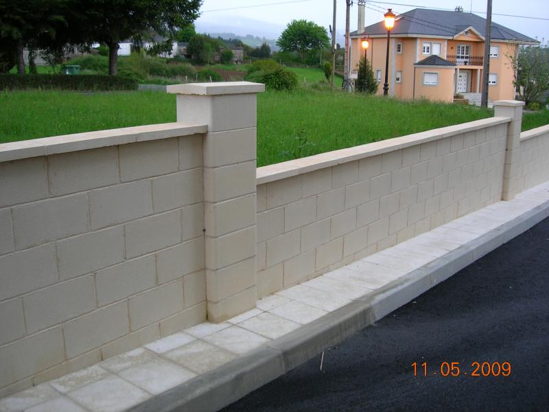 Bloc de béton pièce pilier RUGUEUX - Vetonek