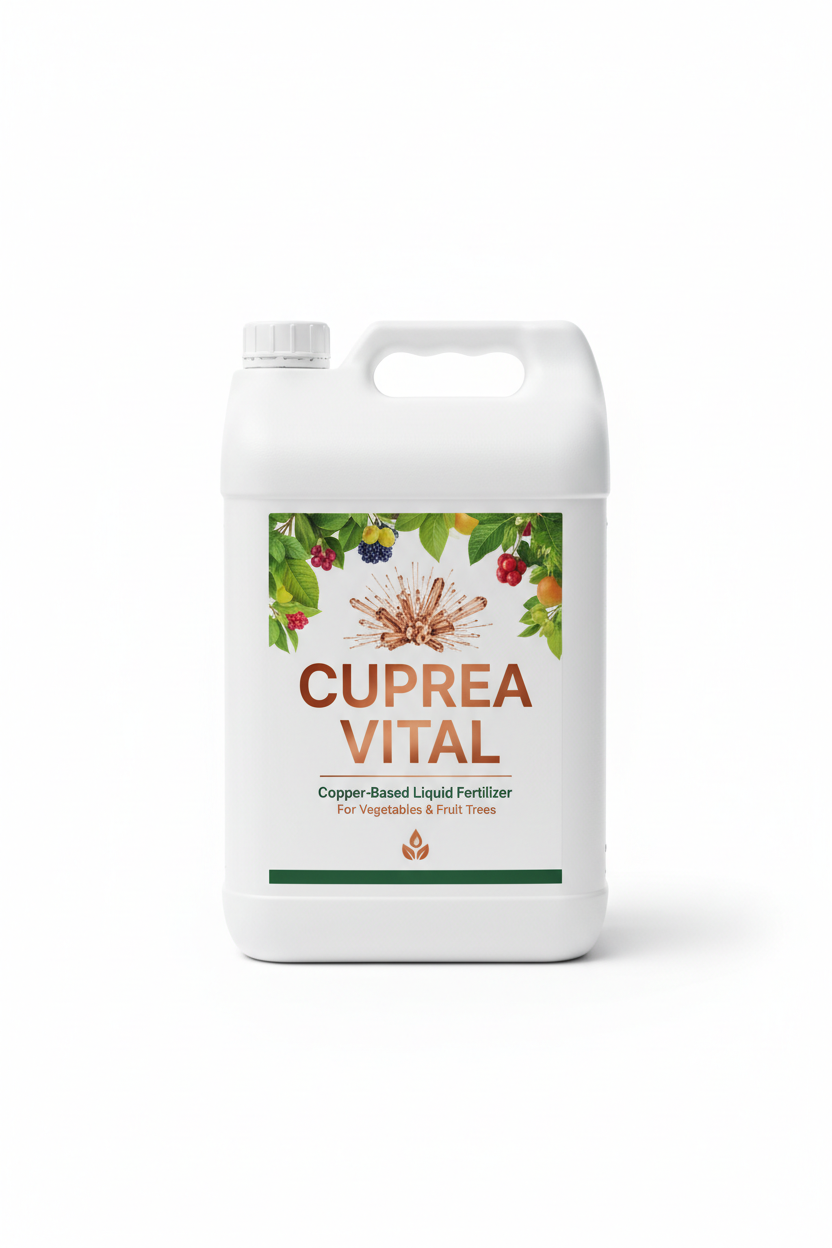 Cuprea Vital — Fertilizante de cobre para hortícolas y frutales