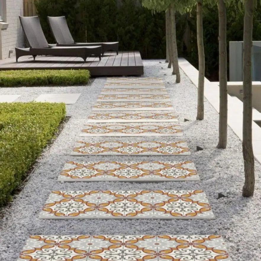 Losa jardin mosaïque andalou